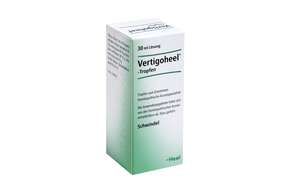 Sie sehen eine Packung Vertigoheel®-Tropfen, Produktbild: 01 Vertigoheel®-Tropfen, A-Nr.: 0149653 - 01