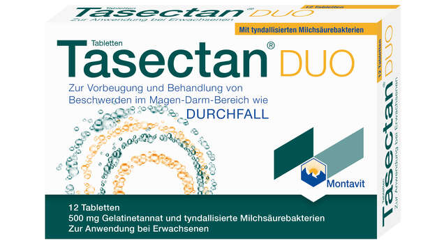 Sie sehen eine Packung Tasectan DUO für Erwachsene, Produktbild: 01 Tasectan DUO für Erwachsene, A-Nr.: 4615313 - 01