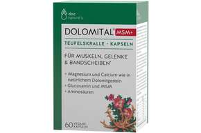 doc nature‘s DOLOMITAL® MSM+ TEUFELSKRALLE-KAPSELN, A-Nr.: 4609778 - 01