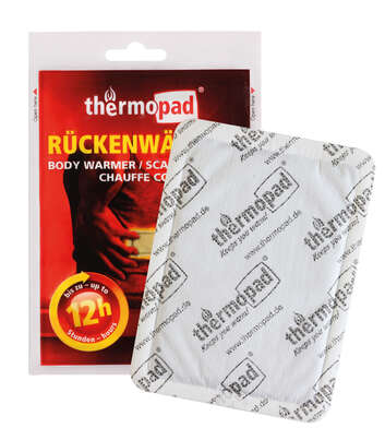 Sie sehen eine Packung Thermopad Rückenwärmer, Produktbild: 01 Thermopad Rückenwärmer, A-Nr.: 4949534 - 01