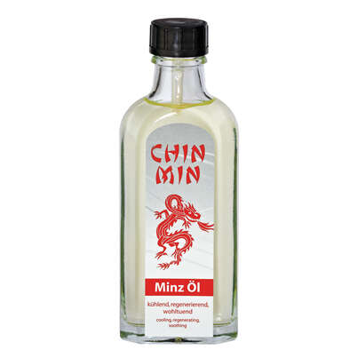 Sie sehen eine Packung Chin Min Öl 100ml, Produktbild: 01 Chin Min Öl 100ml, A-Nr.: 2572663 - 01
