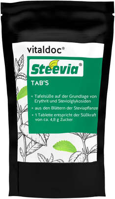 vitaldoc® Steevia TABS Nachfüllbeutel, A-Nr.: 5619827 - 01