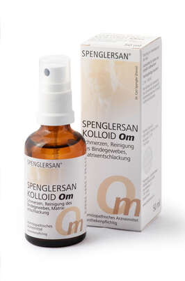 Sie sehen eine Packung Spenglersan Kolloid Om, Produktbild: 01 Spenglersan Kolloid Om, A-Nr.: 2665956 - 01