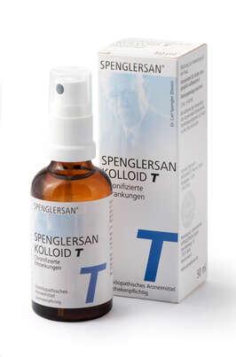 Sie sehen eine Packung Spenglersan Kolloid T, Produktbild: 01 Spenglersan Kolloid T, A-Nr.: 2665991 - 01