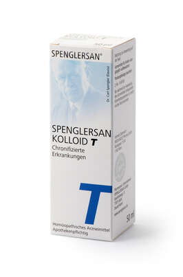 Sie sehen eine Packung Spenglersan Kolloid T, Produktbild: 02 Spenglersan Kolloid T, A-Nr.: 2665991 - 02