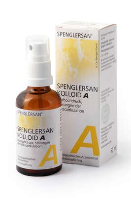 Sie sehen eine Packung Spenglersan Kolloid A, Produktbild: 01 Spenglersan Kolloid A, A-Nr.: 2665761 - 01