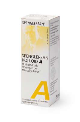 Sie sehen eine Packung Spenglersan Kolloid A, Produktbild: 02 Spenglersan Kolloid A, A-Nr.: 2665761 - 02