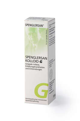 Sie sehen eine Packung Spenglersan Kolloid G, Produktbild: 02 Spenglersan Kolloid G, A-Nr.: 1136859 - 02