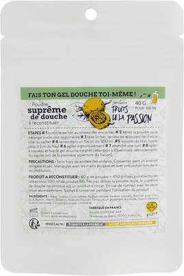 Duschgel Pulver Passionsfrucht StepOne, A-Nr.: 5447059 - 01