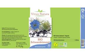 Bio Schwarzkümmel Kapseln, A-Nr.: 5758888 - 01