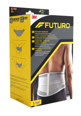 FUTURO™ Rücken-Bandage, S/M (73.6 - 99.1 cm), A-Nr.: 2378702 - 02
