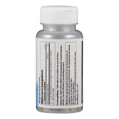 Sie sehen eine Packung Supplementa Rutin 250mg Tabletten, Produktbild: 02 Supplementa Rutin 250mg Tabletten, A-Nr.: 5395440 - 02