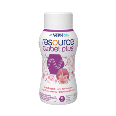 Sie sehen eine Packung Resource® Diabet Plus, Produktbild: 01 Resource® Diabet Plus, A-Nr.: 4383765 - 01