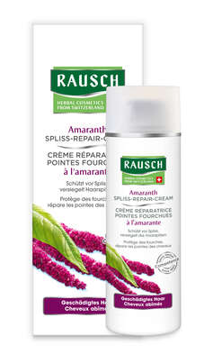 Sie sehen eine Packung RAUSCH Amaranth SPLISS-REPAIR-CREAM, Produktbild: 02 RAUSCH Amaranth SPLISS-REPAIR-CREAM, A-Nr.: 4302643 - 02