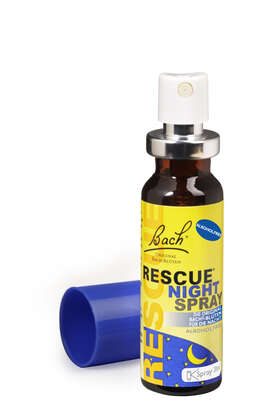 Sie sehen eine Packung RESCUE NIGHT® Spray, Alkoholfrei, Produktbild: 03 RESCUE NIGHT® Spray, Alkoholfrei, A-Nr.: 5323110 - 03