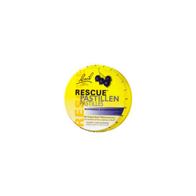 Sie sehen eine Packung RESCUE® Pastillen Schwarze Johannisbeere, Produktbild: 03 RESCUE® Pastillen Schwarze Johannisbeere, A-Nr.: 5323185 - 03