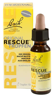 Sie sehen eine Packung RESCUE® Tropfen, Alkoholfrei, Produktbild: 01 RESCUE® Tropfen, Alkoholfrei, A-Nr.: 5323280 - 01