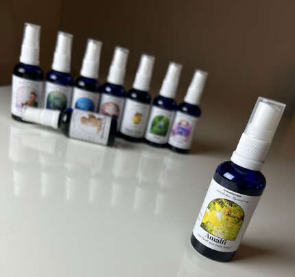 Sie sehen eine Packung Raumspray Amalfi 50 ml, Produktbild: 02 Raumspray Amalfi 50 ml, A-Nr.: 5699789 - 02