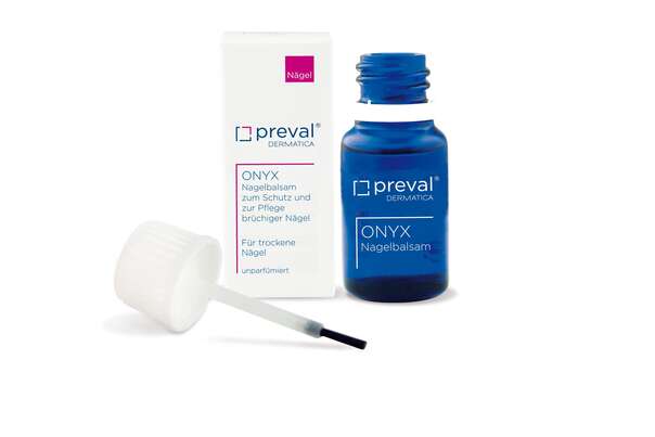 Sie sehen eine Packung preval ONYX Nagelbalsam, Produktbild: 01 preval ONYX Nagelbalsam, A-Nr.: 0714685 - 01