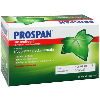 Prospan® Hustenliquid, im Stickbeutel, A-Nr.: 3521509 - 04