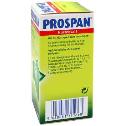Prospan® Hustensaft 100ml, A-Nr.: 1321663 - 03