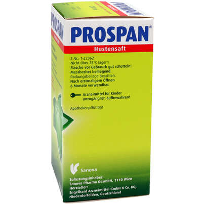 Prospan® Hustensaft 200ml, A-Nr.: 2475428 - 04