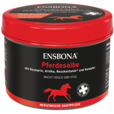 Sie sehen eine Packung Ensbona® Pferdesalbe, Produktbild: 01 Ensbona® Pferdesalbe, A-Nr.: 3035973 - 01