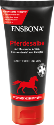 Sie sehen eine Packung Ensbona® Pferdesalbe, Produktbild: 01 Ensbona® Pferdesalbe, A-Nr.: 4071818 - 01