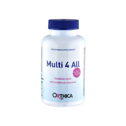 Sie sehen eine Packung Multi 4 All Tabletten Orthica, Produktbild: 01 Multi 4 All Tabletten Orthica, A-Nr.: 5395902 - 01
