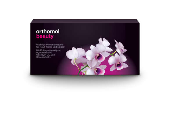 Sie sehen eine Packung Orthomol Beauty, Produktbild: 01 Orthomol Beauty, A-Nr.: 5083166 - 01