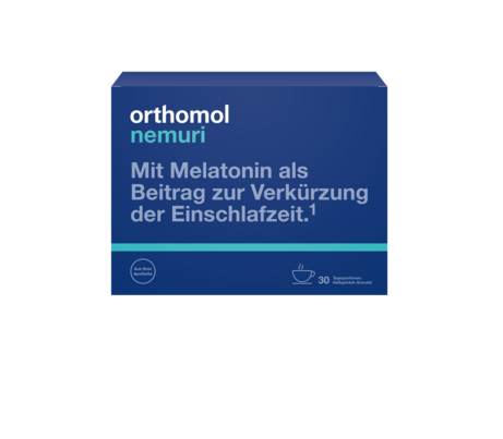 Sie sehen eine Packung Orthomol Nemuri, Produktbild: 01 Orthomol Nemuri, A-Nr.: 4302123 - 01
