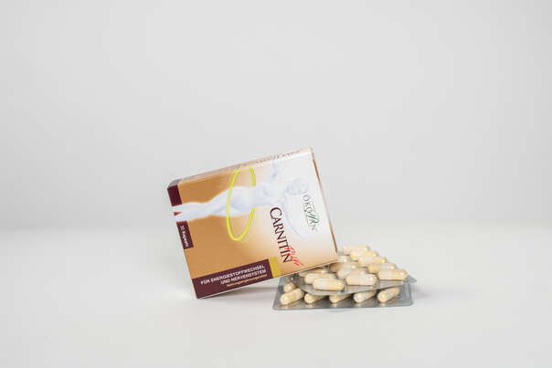 Sie sehen eine Packung Carnitin plus Kapseln Ökopan 30 Stück, Produktbild: 03 Carnitin plus Kapseln Ökopan 30 Stück, A-Nr.: 3049113 - 03