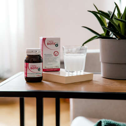 Sie sehen eine Packung OMNi-BiOTiC® 6, 60g, Produktbild: 03 OMNi-BiOTiC® 6, 60g, A-Nr.: 2292679 - 03