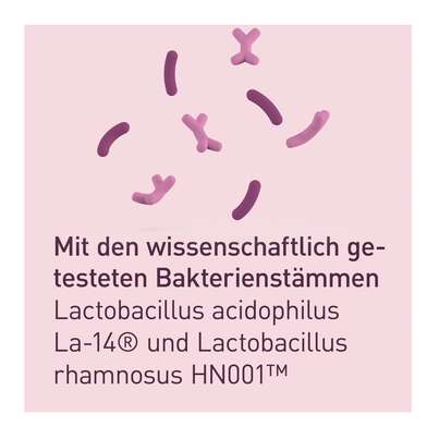 Sie sehen eine Packung Lacto Intim oral Probiotikum bei bakterieller Vaginose, Produktbild: 06 Lacto Intim oral Probiotikum bei bakterieller Vaginose, A-Nr.: 5778572 - 06