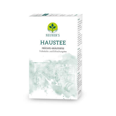 Sie sehen eine Packung Haustee, Produktbild: 01 Haustee, A-Nr.: 2629400 - 01