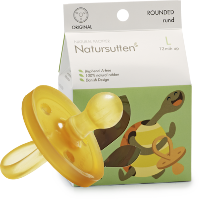 Bio Schnuller Rundschild Kirschform Größe L, A-Nr.: 5568521 - 01