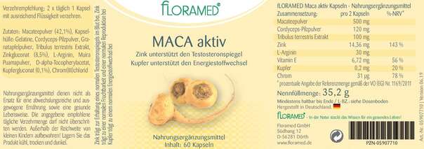 Floramed Maca aktiv, A-Nr.: 4390268 - 01