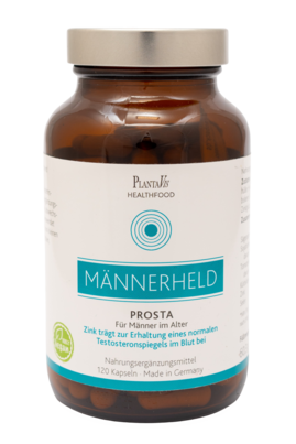 Sie sehen eine Packung MännerHeld Prosta, Produktbild: 01 MännerHeld Prosta, A-Nr.: 5682033 - 01