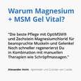 Sie sehen eine Packung Magnesium + MSM Gel Vital, Produktbild: 02 Magnesium + MSM Gel Vital, A-Nr.: 4895755 - 02