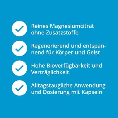 Casida Magnesiumcitrat Kapseln Vital, A-Nr.: 4895732 - 04