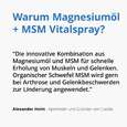Casida Magnesiumöl + MSM Vitalspray, A-Nr.: 4895726 - 02