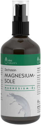 Sie sehen eine Packung doc nature’s Zechstein MAGNESIUM-SOLE, Produktbild: 01 doc nature’s Zechstein MAGNESIUM-SOLE, A-Nr.: 5619454 - 01