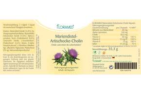 Floramed Mariendistel-Artischocke-Cholin, A-Nr.: 4390274 - 01