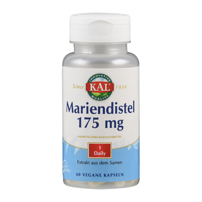 Sie sehen eine Packung Supplementa Mariendistel-Extrakt 175 mg Kapseln, Produktbild: 01 Supplementa Mariendistel-Extrakt 175 mg Kapseln, A-Nr.: 5396379 - 01