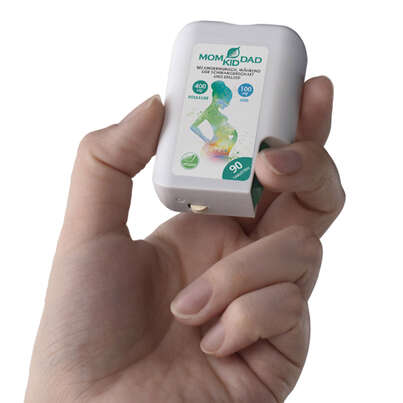 Sie sehen eine Packung MomKidDad- Folsäure und Jod für Frauen mit Kinderwunsch, Schwangere und stillende Frauen, Produktbild: 02 MomKidDad- Folsäure und Jod für Frauen mit Kinderwunsch, Schwangere und stillende Frauen, A-Nr.: 5795719 - 02