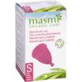 Sie sehen eine Packung Masmi Öko Menstruationstasse Größe S, Produktbild: 01 Masmi Öko Menstruationstasse Größe S, A-Nr.: 4620828 - 01