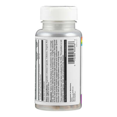 Sie sehen eine Packung Supplementa Moringa 450 mg Kapseln, Produktbild: 03 Supplementa Moringa 450 mg Kapseln, A-Nr.: 5574243 - 03