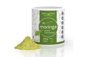 Bio Moringa Pulver, 100g, 100% pur, für mehr Fitness und Vitalität auch im hohen Alter, A-Nr.: 5229322 - 01