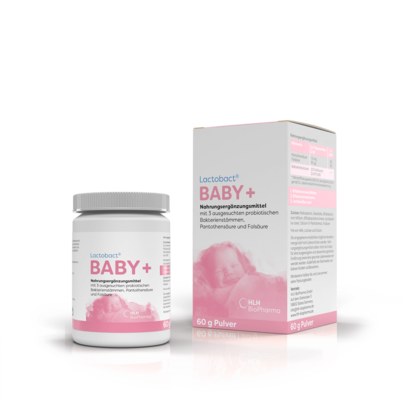 Sie sehen eine Packung Lactobact BABY +, Produktbild: 03 Lactobact BABY +, A-Nr.: 3967731 - 03