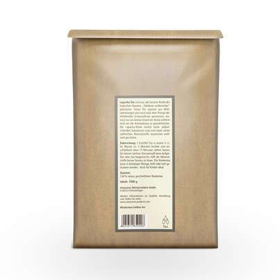 Sie sehen eine Packung Lapacho - innere rote Rinde geschnitten, 1.000g, immunstärkend, Produktbild: 02 Lapacho - innere rote Rinde geschnitten, 1.000g, immunstärkend, A-Nr.: 5229227 - 02